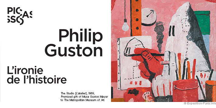 expo-philip-guston-ironie-de-l-histoire-musee-picasso-paris