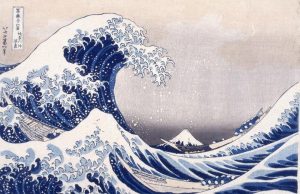 Sous la vague au large de Kanagawa - Hokusai Katsushika expo manga paris