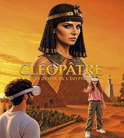 Cléopâtre en réalité virtuelle à Paris