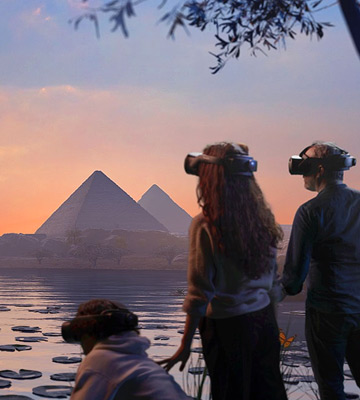 Expédition immersive l'Horizon de Kheops à Paris