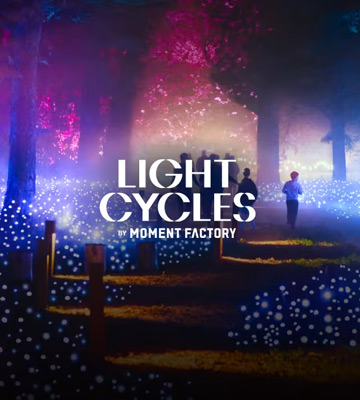 Expérience Light Cycles à Paris la Villette