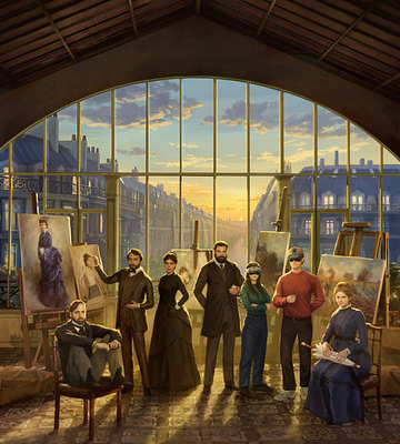Expérience immersive "Un soir avec les impressionnistes, Paris 1874"