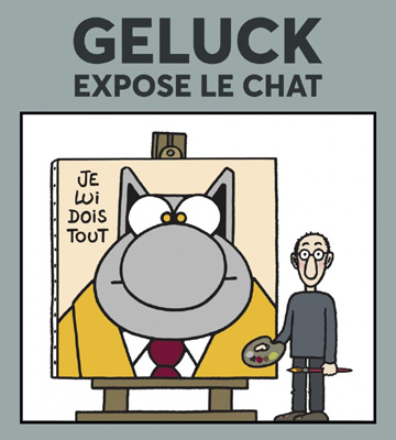 Expo Geluck expose le Chat au musée Maillol à Paris